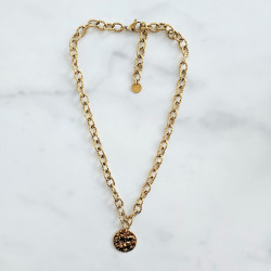 Collier Moon mousqueton Mystic