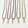 Collier perlé Shine Kaki