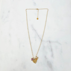 Maeva Rose Charm Long Necklace