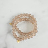 Elastic bracelet mother of pearl