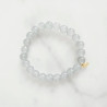 Elastic bracelet mother of pearl