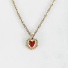 Red Heart Necklace Love Always