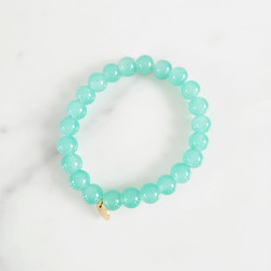 Bracelet élastiqué Jellybeans vert