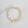 Elastic bracelet mother of pearl