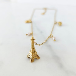 Paris Multi Charms Necklace