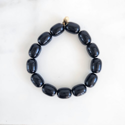Elastic bracelet mother of pearl