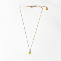 Chaîne pendentif citron
