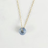 Collier Froot Loops bleu