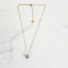 Collier Froot Loops bleu