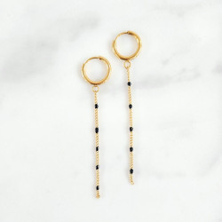 Boucles longues Black Night