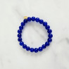 Bracelet élastiqué Jellybeans bleu