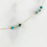 Aztec pebble necklace