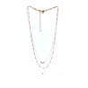 Collier triple Anna Rouge