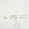 Bracelet Aztèque turquoise