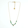 Collier Maharani vert