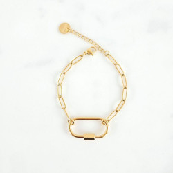 Bracelet lock Golden