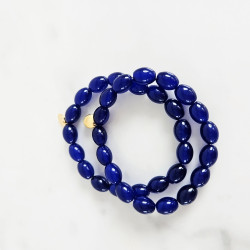 Elastic bracelet mother of pearl
