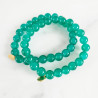 Elastic bracelet mother of pearl