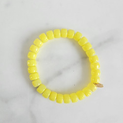 Elastic bracelet mother of pearl