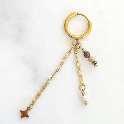 Boucles d'oreilles star Maya