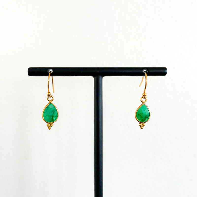 Green Amazonia earrings