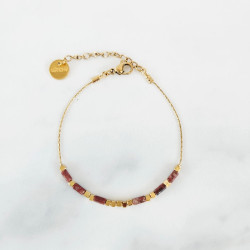 Bracelet Zebra Rose
