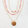 Collier Miyuki red