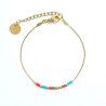Coral Totem Bracelet