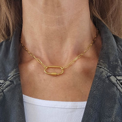 Collier lock Golden