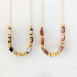 Black Zebra Necklace
