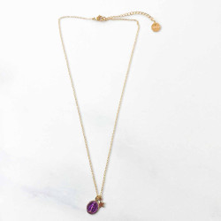 Collier Star Mary Violet