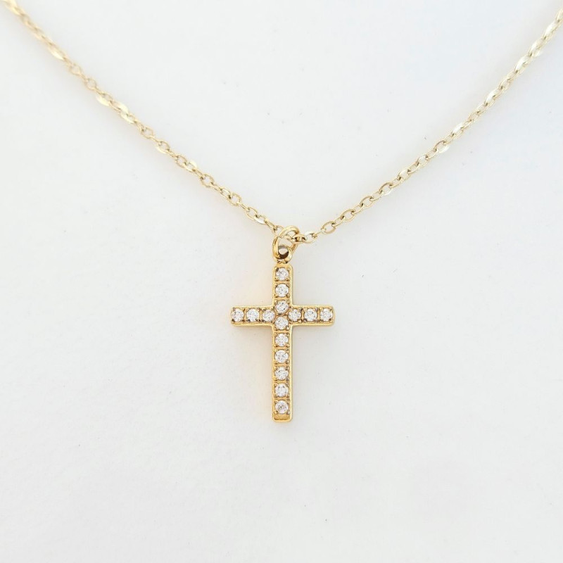 Collier croix Spirit
