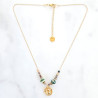 Collier scarabée Maya
