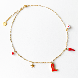 Collier charms Sophie Western