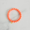 Bracelet élastiqué Jellybeans orange