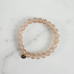 Elastic bracelet mother of pearl