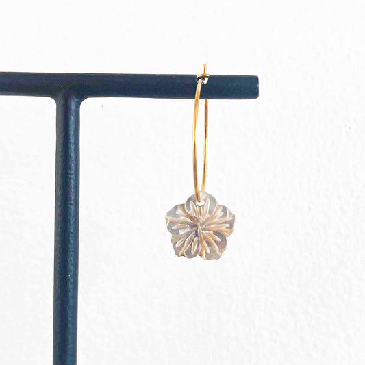 Boucles d'oreilles Fleurs Guadaloupe