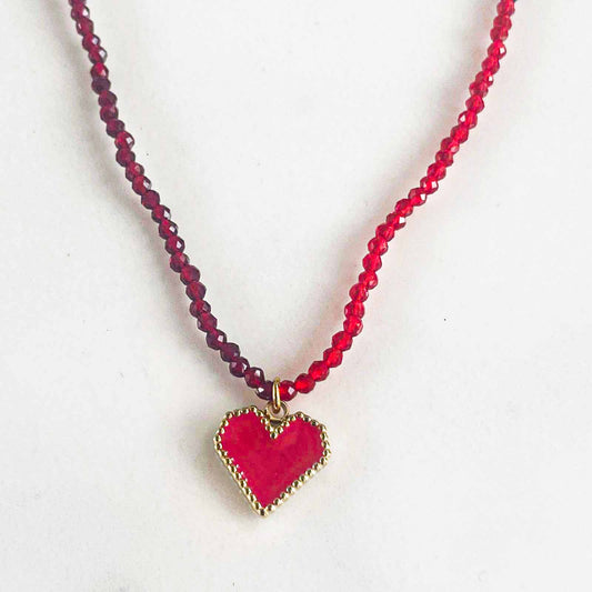 Collier Jackpot Coeur