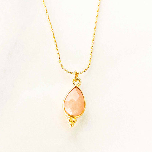 Collier Médaillon Joséphine Rose