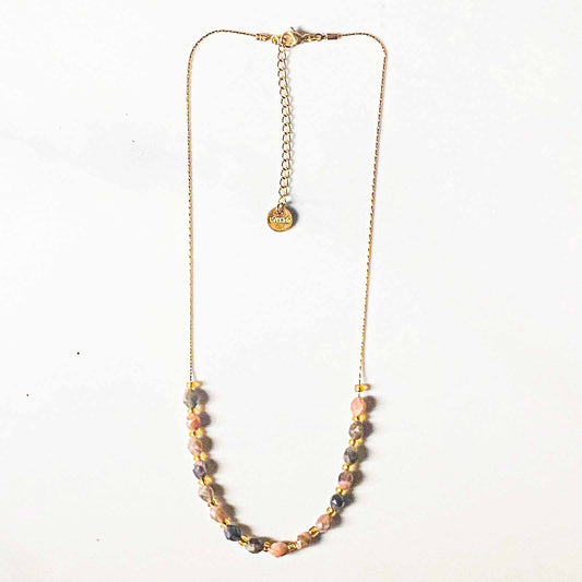 Collier Olive Joséphine Rose