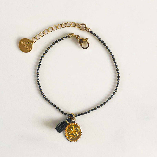 Bracelet bubble Lucky Trèfle