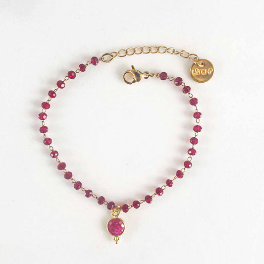 Bracelet Perolina Rouge