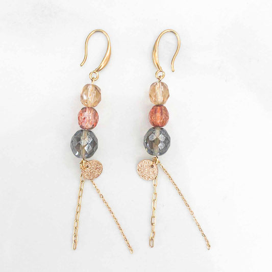 Boucles d'Oreilles Soleil Renaissance