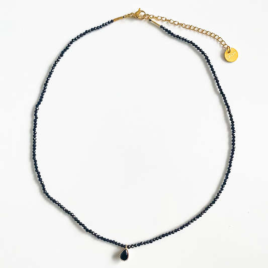 Collier simple Maharani noir