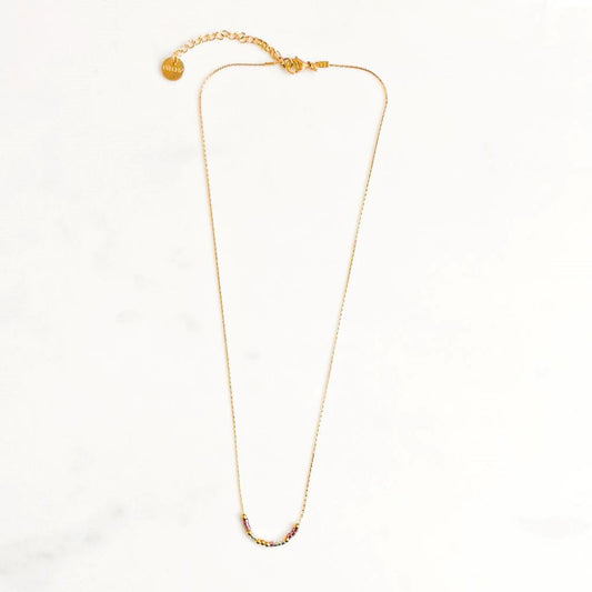 Collier simple Miyuki Parme