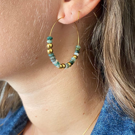 Créoles aztèque XL