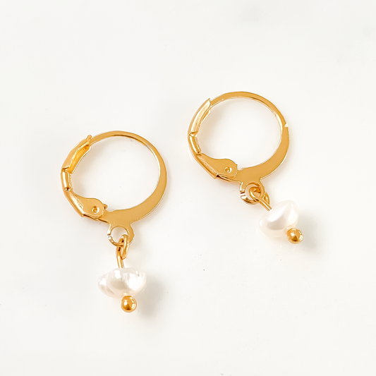 Boucles d'oreilles pearl