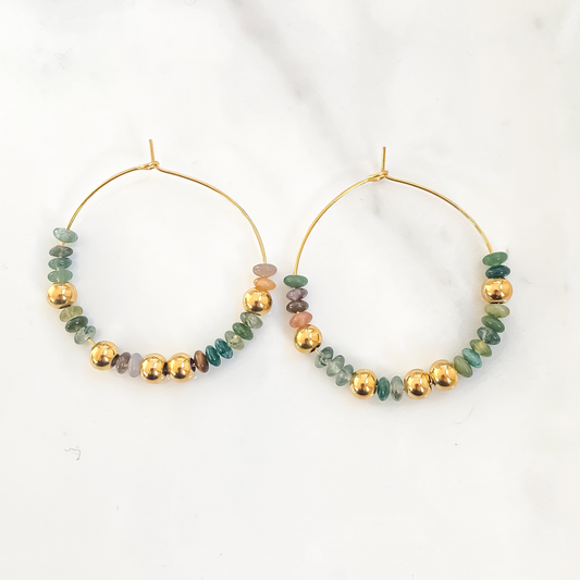 Créoles aztèque XL