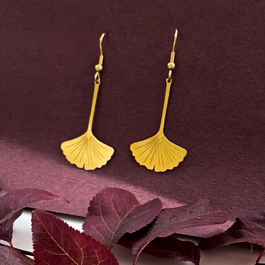 Boucles d'oreille Gingko XL
