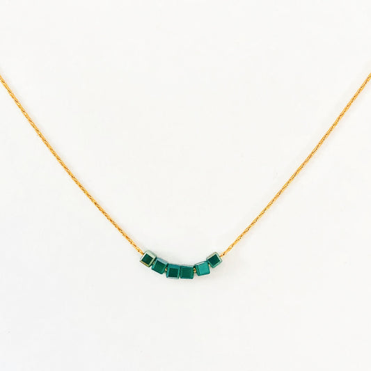 Collier Simply Square vert